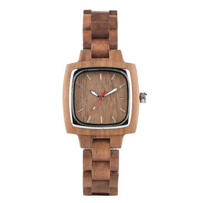 Wooden Her&Him Watch