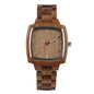 Wooden Her&Him Watch